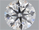 Natural Diamond 0.40 Carats, Round with Very Good Cut, D Color, VS2 Clarity and Certified by GIA