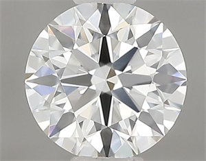 Picture of Natural Diamond 0.40 Carats, Round with Excellent Cut, I Color, VS1 Clarity and Certified by GIA