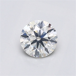 Picture of Natural Diamond 0.62 Carats, Round with Very Good Cut, I Color, SI2 Clarity and Certified by GIA