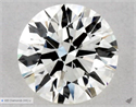 Natural Diamond 0.50 Carats, Round with Excellent Cut, J Color, VS1 Clarity and Certified by GIA