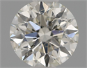 Natural Diamond 0.50 Carats, Round with Very Good Cut, I Color, SI2 Clarity and Certified by IGI