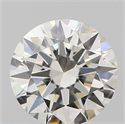 Natural Diamond 0.43 Carats, Round with Excellent Cut, I Color, VS1 Clarity and Certified by GIA