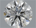 Natural Diamond 0.44 Carats, Round with Excellent Cut, G Color, VS1 Clarity and Certified by GIA