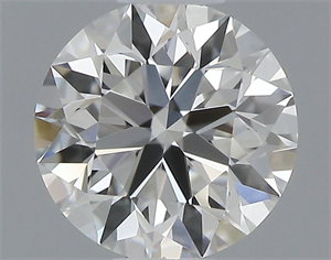 Picture of Natural Diamond 0.44 Carats, Round with Excellent Cut, G Color, VS1 Clarity and Certified by GIA