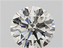 Natural Diamond 0.40 Carats, Round with Excellent Cut, I Color, VVS1 Clarity and Certified by GIA