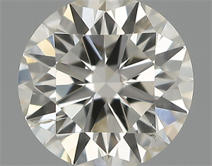 Picture of Natural Diamond 0.40 Carats, Round with Excellent Cut, I Color, SI1 Clarity and Certified by IGI