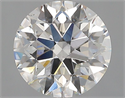 Natural Diamond 2.01 Carats, Round with Excellent Cut, F Color, VS2 Clarity and Certified by GIA