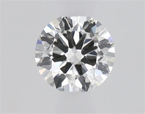 Picture of Natural Diamond 0.40 Carats, Round with Very Good Cut, I Color, VS1 Clarity and Certified by GIA