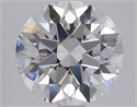 Natural Diamond 2.01 Carats, Round with Excellent Cut, H Color, VVS1 Clarity and Certified by GIA