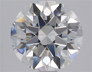 Picture of Natural Diamond 2.01 Carats, Round with Excellent Cut, H Color, VVS1 Clarity and Certified by GIA