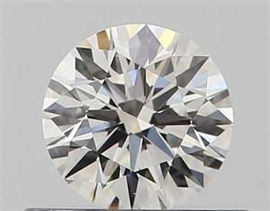 Picture of Natural Diamond 0.43 Carats, Round with Excellent Cut, I Color, VS1 Clarity and Certified by GIA