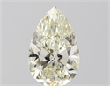 Natural Diamond 1.50 Carats, Pear with  Cut, J Color, VS1 Clarity and Certified by IGI