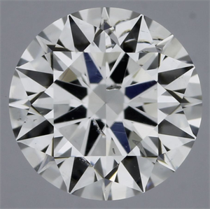 Picture of Natural Diamond 0.46 Carats, Round with Excellent Cut, E Color, SI2 Clarity and Certified by GIA