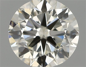 Picture of Natural Diamond 0.40 Carats, Round with Excellent Cut, I Color, VS2 Clarity and Certified by IGI