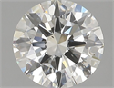 Natural Diamond 2.01 Carats, Round with Excellent Cut, J Color, SI1 Clarity and Certified by GIA