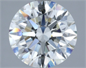 Natural Diamond 3.50 Carats, Round with Excellent Cut, I Color, VS1 Clarity and Certified by IGI