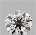 Natural Diamond 0.50 Carats, Round with Good Cut, H Color, SI1 Clarity and Certified by GIA