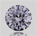 Natural Diamond 0.40 Carats, Round with Excellent Cut, F Color, SI1 Clarity and Certified by GIA