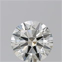 Natural Diamond 2.01 Carats, Round with Excellent Cut, K Color, VVS2 Clarity and Certified by GIA