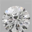 Natural Diamond 0.40 Carats, Round with Very Good Cut, H Color, VVS2 Clarity and Certified by GIA