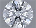 Natural Diamond 0.40 Carats, Round with Excellent Cut, G Color, VVS2 Clarity and Certified by GIA