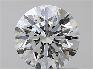 Picture of Natural Diamond 0.50 Carats, Round with Excellent Cut, J Color, VS1 Clarity and Certified by GIA