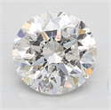 Natural Diamond 3.01 Carats, Round with Very Good Cut, F Color, SI2 Clarity and Certified by IGI