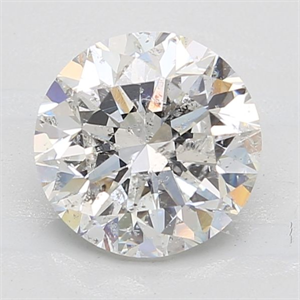 Picture of Natural Diamond 3.01 Carats, Round with Very Good Cut, F Color, SI2 Clarity and Certified by IGI