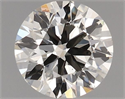 Natural Diamond 0.54 Carats, Round with Excellent Cut, I Color, VS1 Clarity and Certified by IGI