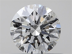 Picture of Natural Diamond 0.40 Carats, Round with Excellent Cut, I Color, VS1 Clarity and Certified by GIA