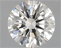 Natural Diamond 2.03 Carats, Round with Excellent Cut, J Color, VS1 Clarity and Certified by GIA