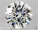 Natural Diamond 0.53 Carats, Round with Excellent Cut, J Color, SI1 Clarity and Certified by GIA