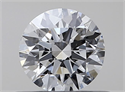 Natural Diamond 0.40 Carats, Round with Excellent Cut, D Color, SI1 Clarity and Certified by GIA