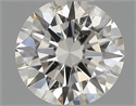 Natural Diamond 0.41 Carats, Round with Excellent Cut, G Color, SI1 Clarity and Certified by IGI