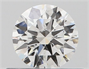 Natural Diamond 0.43 Carats, Round with Excellent Cut, H Color, SI1 Clarity and Certified by GIA