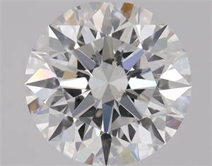 Picture of Natural Diamond 1.01 Carats, Round with Excellent Cut, D Color, IF Clarity and Certified by GIA