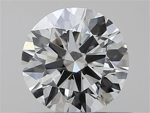 Picture of Natural Diamond 0.40 Carats, Round with Excellent Cut, K Color, VVS2 Clarity and Certified by GIA