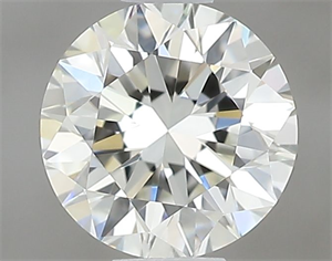 Picture of Natural Diamond 0.50 Carats, Round with Very Good Cut, I Color, VS2 Clarity and Certified by GIA