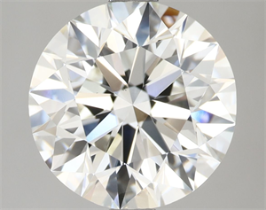 Picture of Natural Diamond 3.01 Carats, Round with Excellent Cut, H Color, VS1 Clarity and Certified by IGI