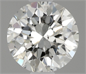 Natural Diamond 0.50 Carats, Round with Good Cut, I Color, I1 Clarity and Certified by GIA