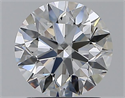 Natural Diamond 1.70 Carats, Round with Excellent Cut, E Color, VS1 Clarity and Certified by GIA