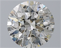 Natural Diamond 7.01 Carats, Round with Excellent Cut, H Color, SI2 Clarity and Certified by IGI