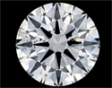 Natural Diamond 2.02 Carats, Round with Excellent Cut, H Color, SI2 Clarity and Certified by GIA