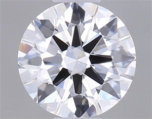 Picture of Natural Diamond 0.40 Carats, Round with Excellent Cut, E Color, VS1 Clarity and Certified by GIA