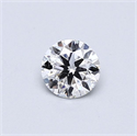 Natural Diamond 0.40 Carats, Round with Very Good Cut, E Color, SI2 Clarity and Certified by GIA