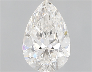 Picture of Natural Diamond 0.73 Carats, Pear with  Cut, F Color, SI2 Clarity and Certified by GIA