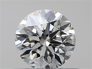 Picture of Natural Diamond 0.40 Carats, Round with Very Good Cut, I Color, VS2 Clarity and Certified by IGI