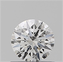 Natural Diamond 0.50 Carats, Round with Excellent Cut, G Color, SI1 Clarity and Certified by IGI