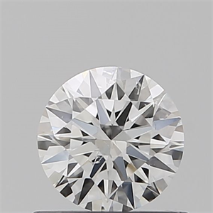 Picture of Natural Diamond 0.50 Carats, Round with Excellent Cut, G Color, SI1 Clarity and Certified by IGI