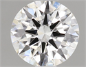 Natural Diamond 0.40 Carats, Round with Excellent Cut, G Color, SI1 Clarity and Certified by GIA